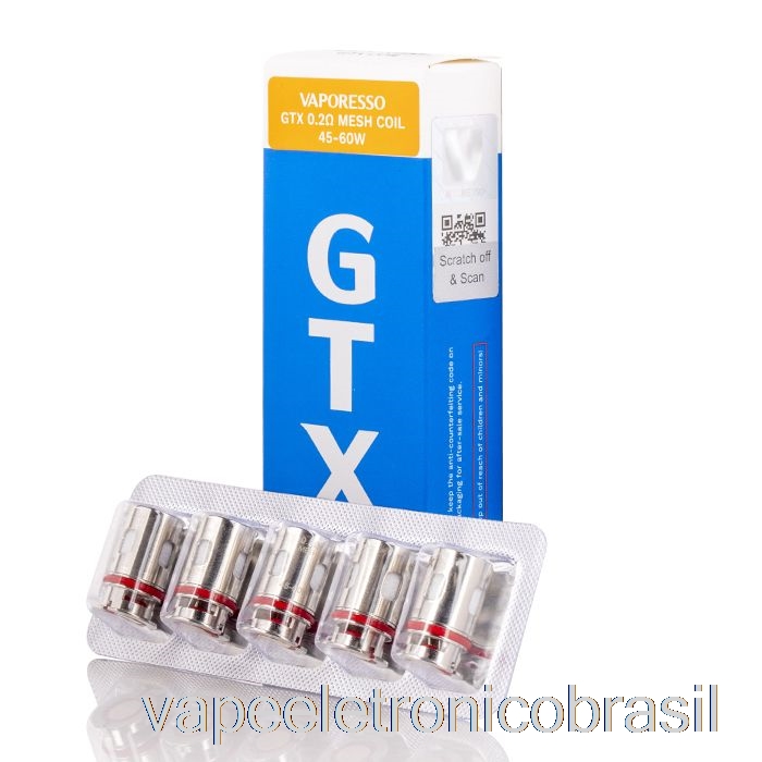 Bobinas De Substituição Vape Vaporesso Vaporesso Gtx Bobinas De Malha Gtx De 0,2 Ohm